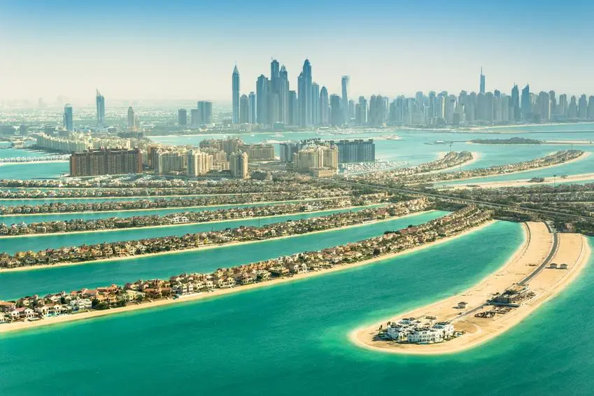 The Palm Jumeirah in Dubai, Dubai, United Arab Emirates. Image used for illustrative purpose. Getty Images , Getty Images