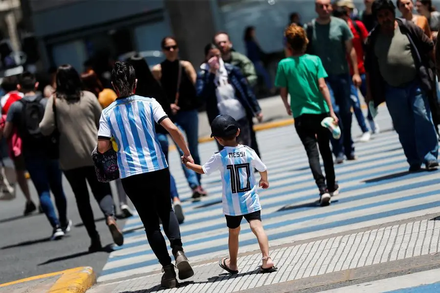 adidsa Argentina Home KIDS Messi 10 Jersey 2022-2023 (Official