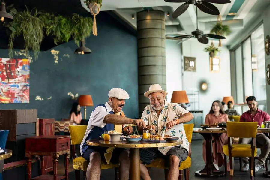 Winter Campaign - L to R: Dawood Hussein and Hasan Al Ballam. Image courtesy: Visit Abu Dhabi