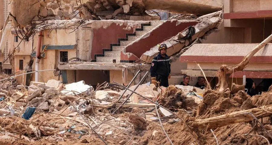 One week after Libya flood, aid effort gains pace