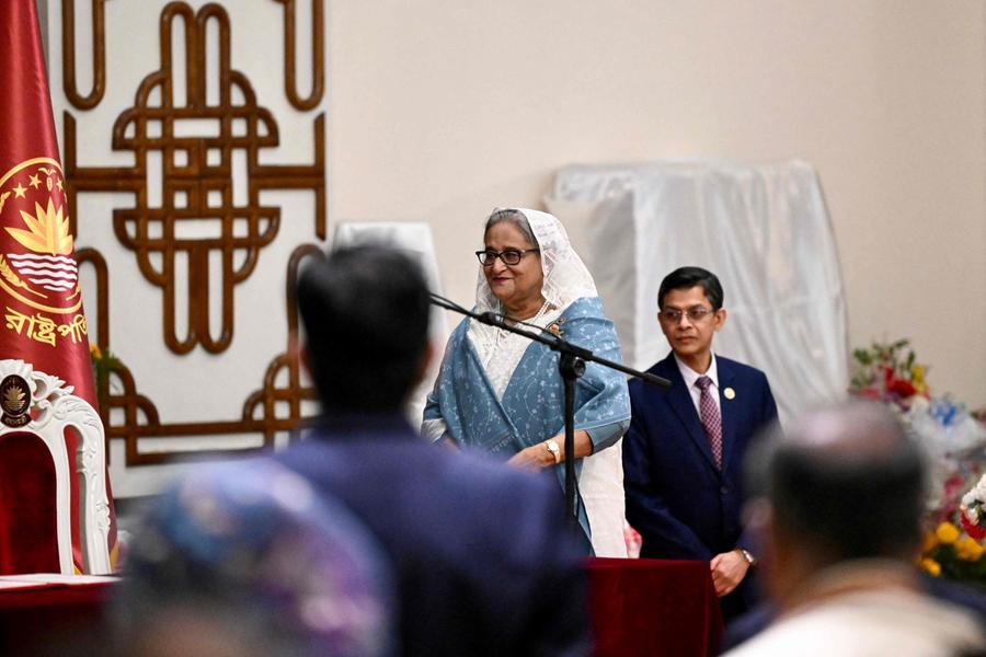 Hasina Sworn In As Bangladesh PM For Fifth Term