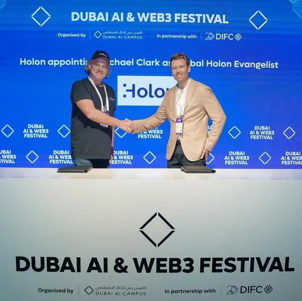 Holon appoints Michael Clark as Global Holon Evangelist, at Dubai AI & Web3 Festival 2024