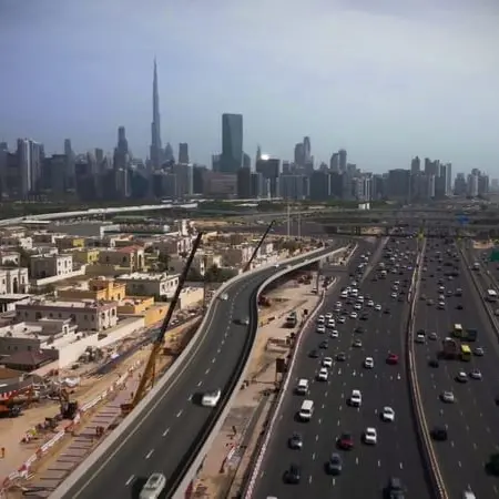 Dubai’s Al Khail Road upgrade: 80% complete, two bridges open