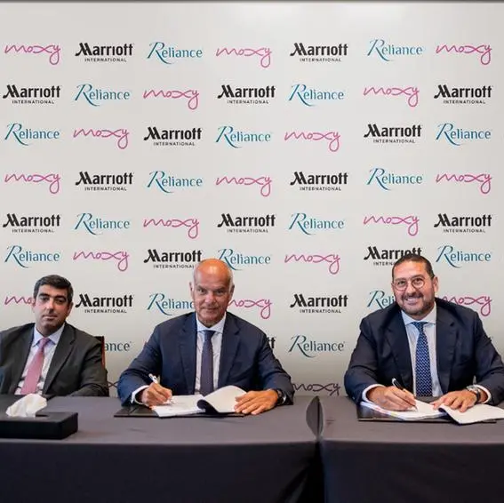 Marriott International and Reliance Ventures sign agreement