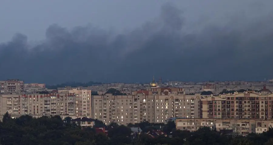 Russian attack kills one, causes fire in west Ukrainian city of Lviv - officials