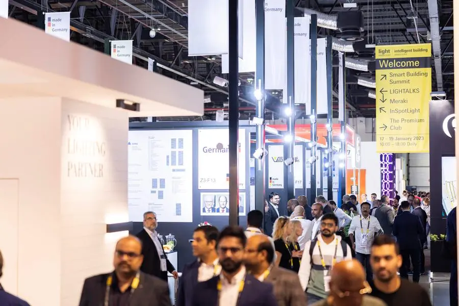 Light + Intelligent Building Middle East event. Image Courtesy: Messe Frankfyrt