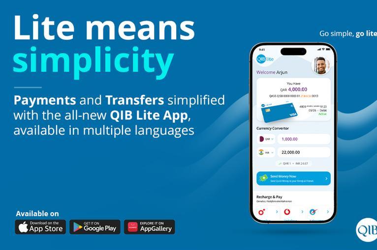 QIB launches first of its kind QIB Lite app