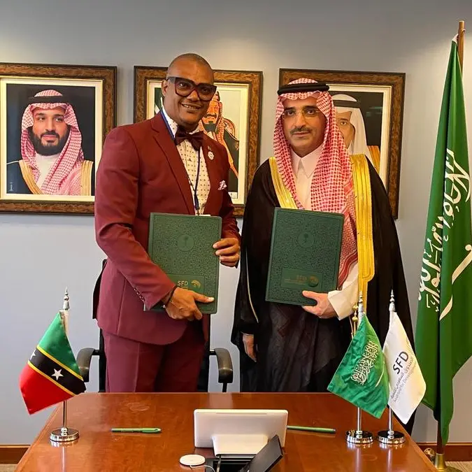 Saudi Arabia signs $40mln loan agreement with St Kitts and Nevis to develop energy sector