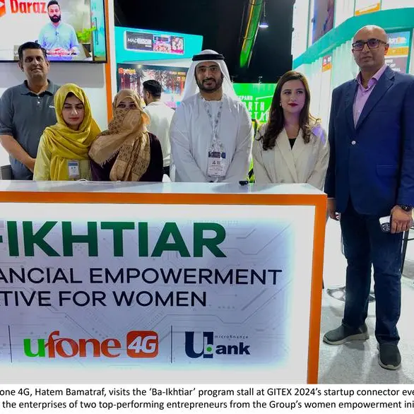 Top performers of PTCL Group’s women empowerment initiative ‘Ba-Ikhtiyar’ attend global start-up event in Dubai