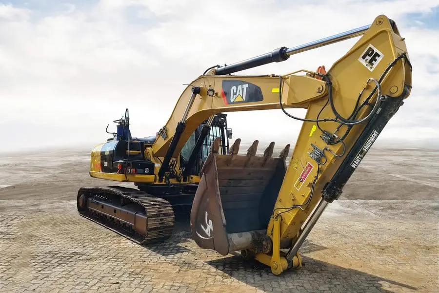 Cat 330D2 machinary. Image Courtesy: P&E Group