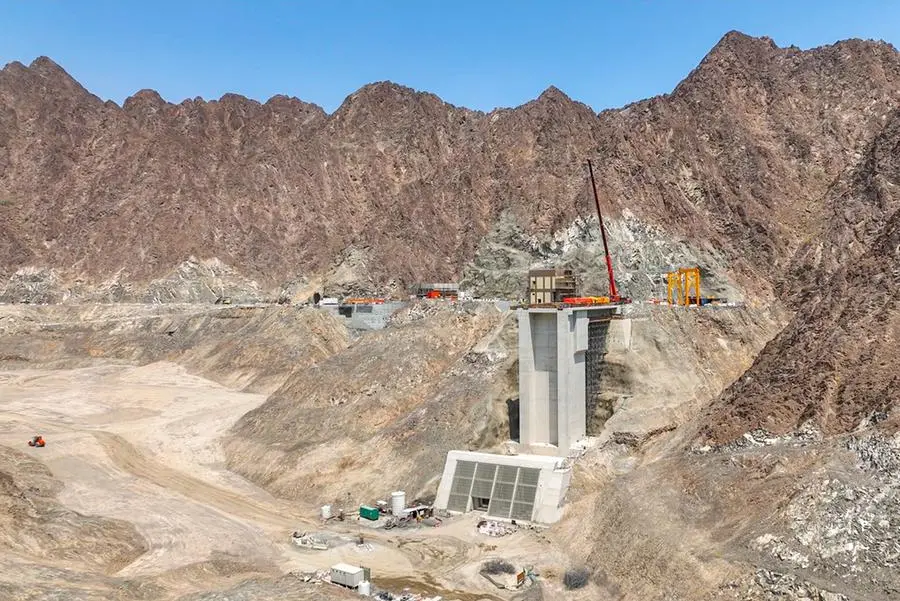 <p>Photo used for illustrative purpose only. Site photo of pumped-storage power plant in Dubai, Hatta. Image Courtesy: Dubai Electricity and Water Authority (DEWA)</p>\\n
