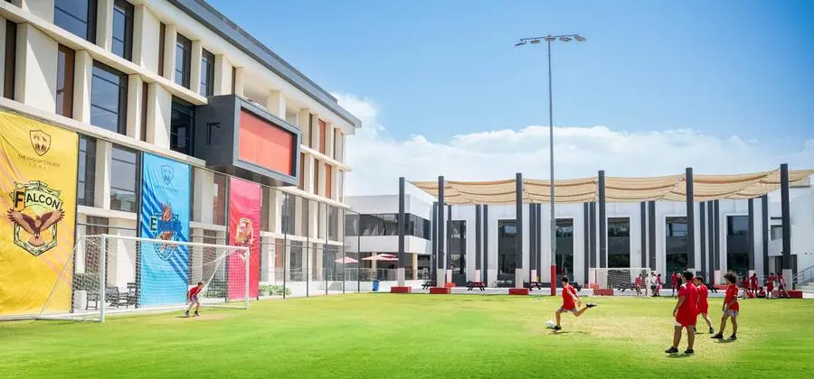 Interior view of The English College, Dubai. Image courtesy: The English College, Dubai