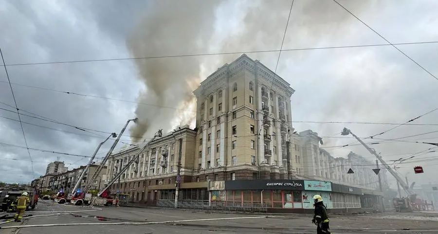 Eight killed in Russian strikes, as Ukraine downs bomber