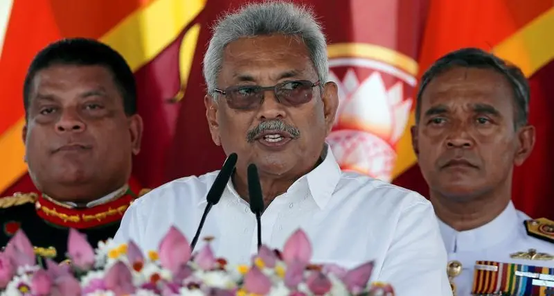 رئيس سريلانكا يرسل استقالته بالإيميل للبرلمان