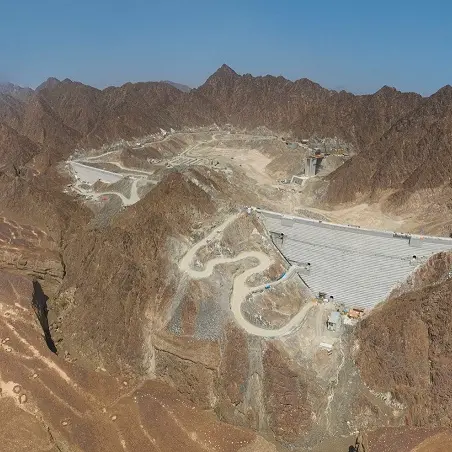 Dubai’s hydroelectric power plant is 74% complete