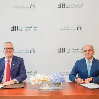 RAK Properties and Commercial Bank of Dubai forge strategic deal to support project development in Mina Al Arab