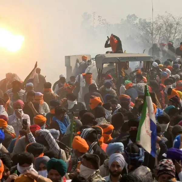 Furious protesting Indian farmers stalled but defiant