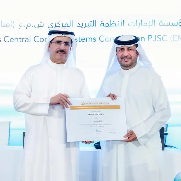 Saeed Mohammed Al Tayer honors Bin Shafar for his achievements in Empower over 20 years