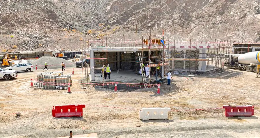 Saeed Mohammed Al Tayer inspects construction work of Hatta sustainable waterfalls