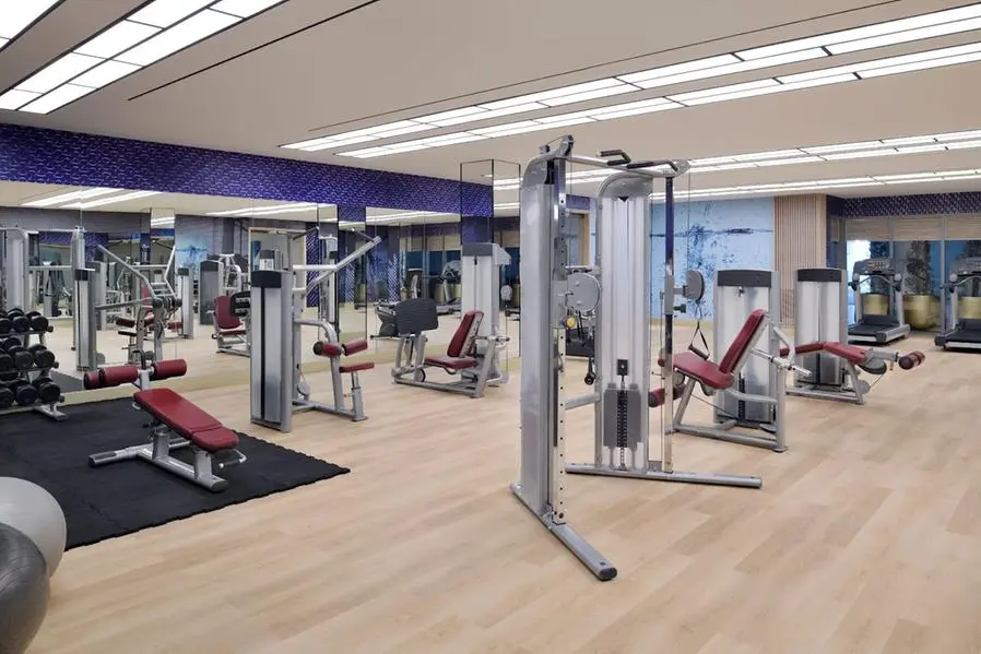 Delta Hotels Green Community Dubai gym. Image Courtesy: Delta Hotels
