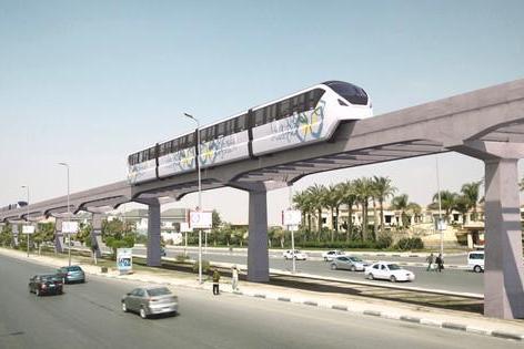 Egypt's monorail set to begin trial operations in October