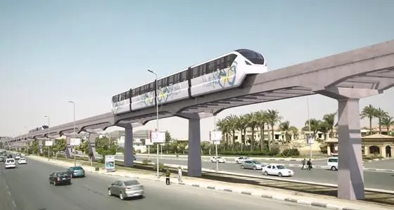 Egypt's monorail set to begin trial operations in October