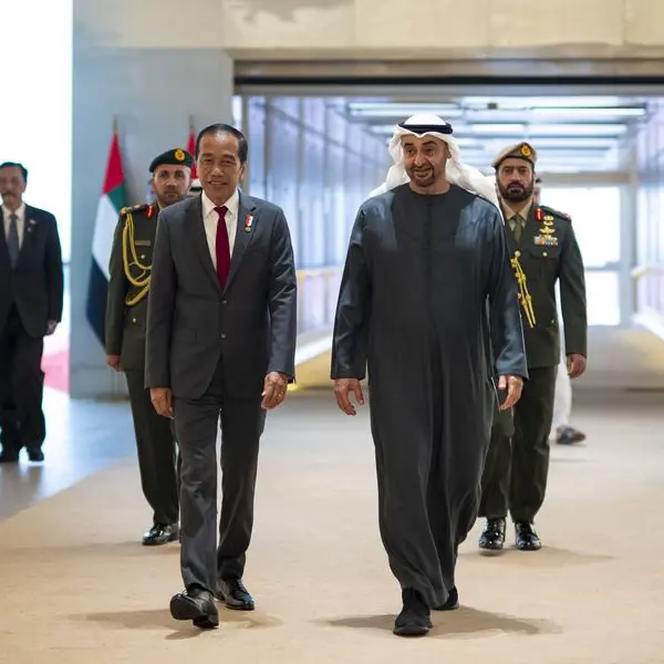 UAE President welcomes Indonesian President as he begins state visit to UAE