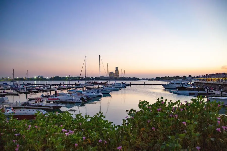 Al Hamra\\'s Royal Yacht Club of Ras Al Khaimah. Image Courtesy: Al Hamra