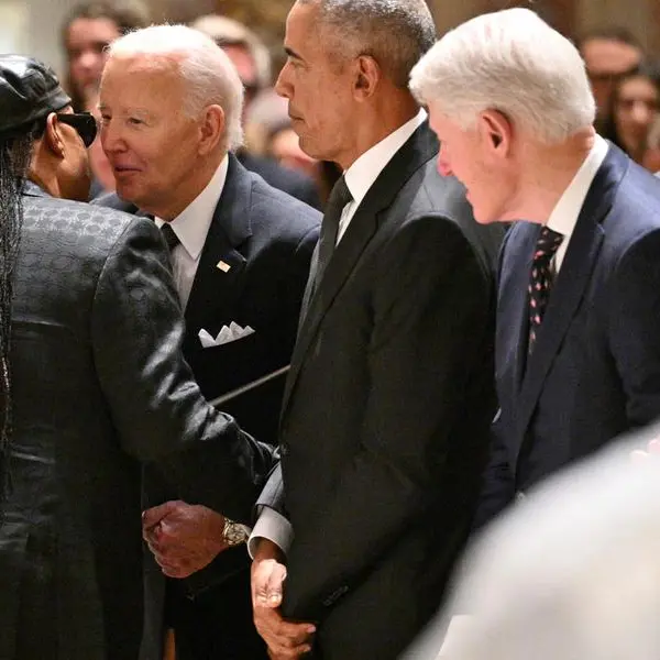 Three US presidents join Kennedy clan at Ethel Kennedy funeral