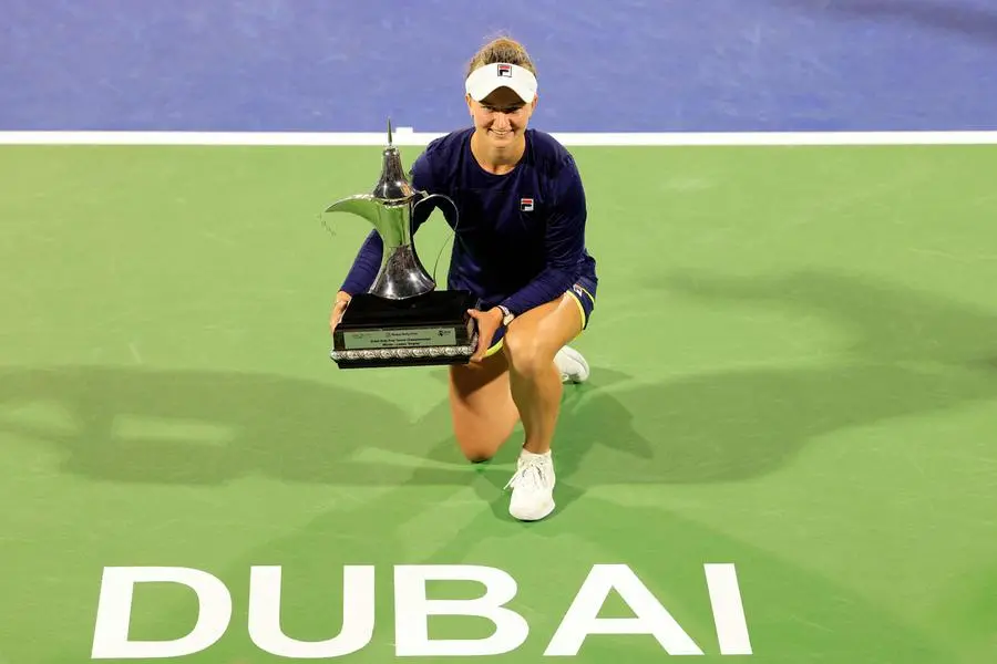 Dubai victory lifts Krejcikova into WTA Top 20