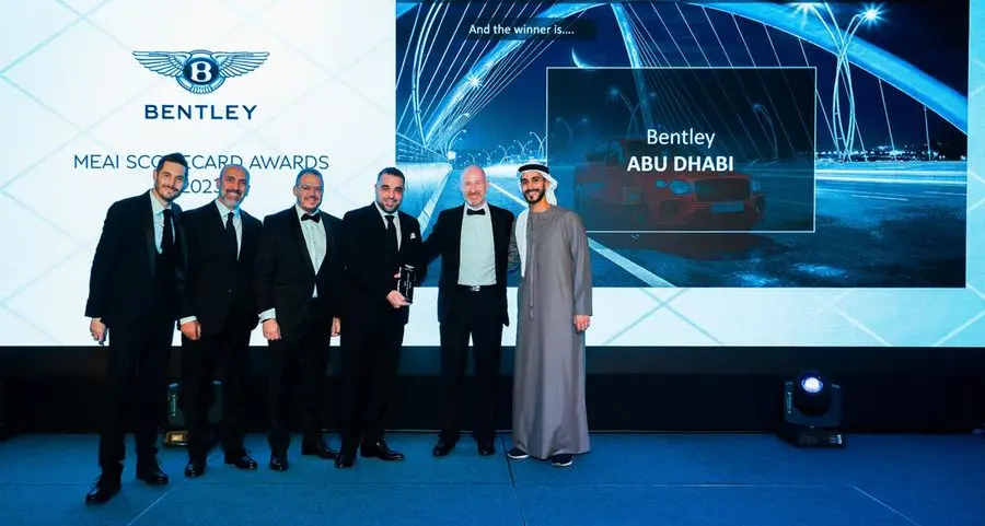 Bentley Emirates wins award quadruple at Bentley MEIA Regional Conference