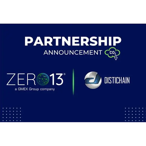Distichain and GMEX Zero13 partner to provide advanced TradeTech platform with integrated carbon offset solution