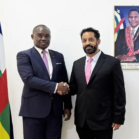 UAE Kimberley Process Chair visits Central African Republic to expedite diamond trade reinstatement