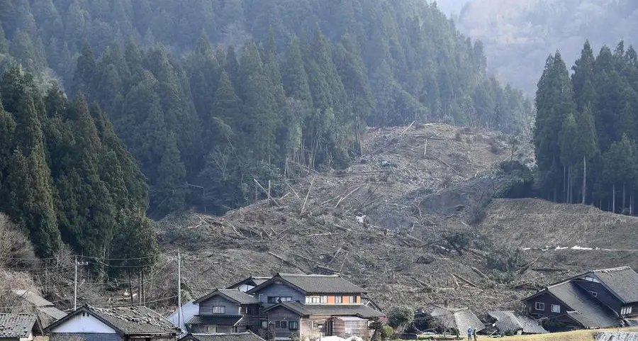 Japanese villages wait for help after quake