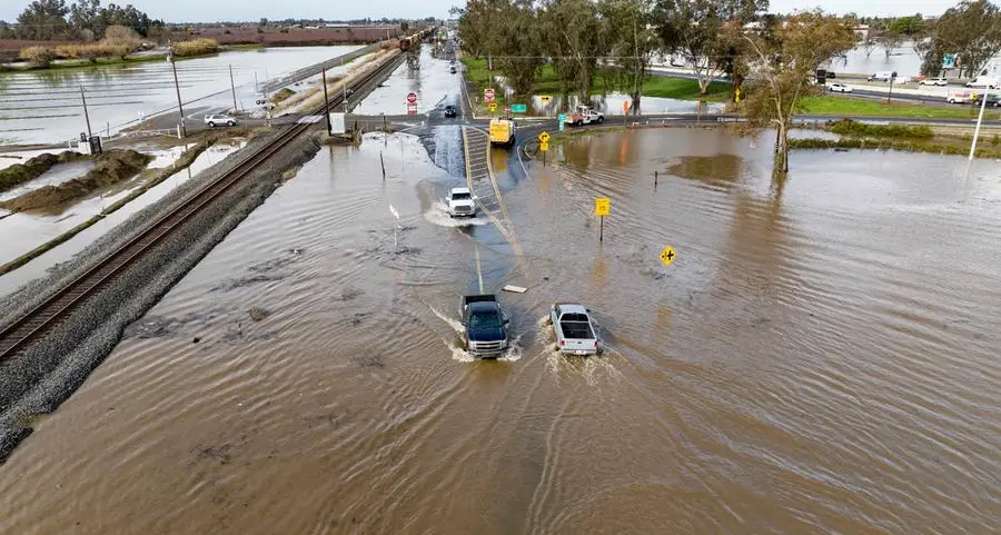 Fresh cyclone to hit California after historic storms kill at least 17