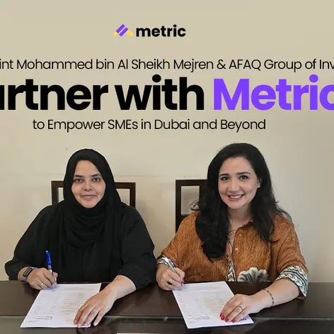 Sheikha Latifa bint Mohammed bin Al Sheikh Mejren partners with Metric to empower SMEs in Dubai and beyond