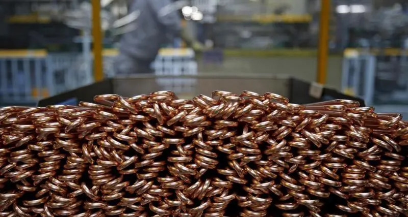 Copper up on positive Chinese industrial data