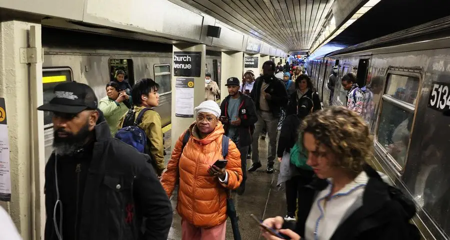 New York flooded by heavy rains, subway partly paralyzed