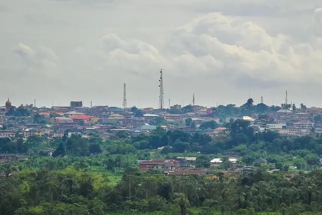 A beautiful Landscape of Benin city, Edo state, Nigeria, west Africa. Getty Images Image used for illustrative purpose.