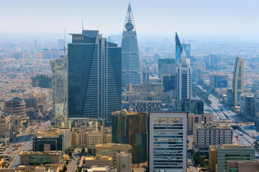 Riyadh skyline, financial district seen along King Fahd Road, Riyadh, Saudi Arabia. Image used for illustrative purpose. Getty Images , Getty Images/Getty Images