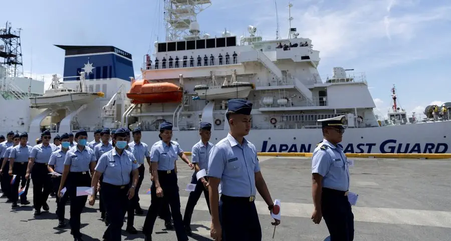 US, Japan coast guard ships arrive for trilateral maritime exercises off Bataan