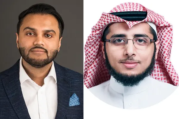 Imran Shaikh, CTO, Virgin Mobile UAE and Salih Ali AlSubai, GM Technology Architecture, stc. Image courtesy: Netcracker Technology