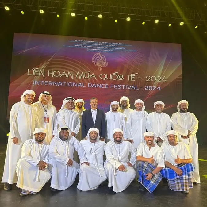 The UAE wins the silver medal at the International Dance Festival 2024 in Vietnam