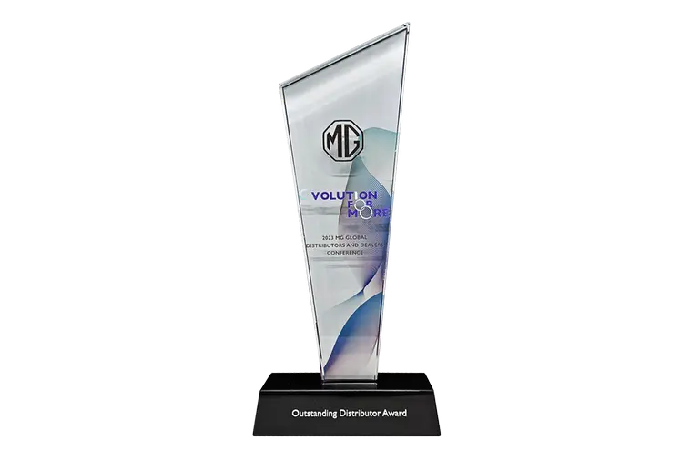 Inter Emirates motors shines bright as exclusive Middle East winner of prestigious MG global award