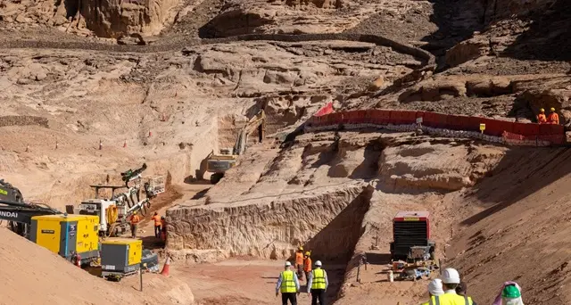Saudi’s RCU says first rock excavation begins at Sharaan Resort in AlUla