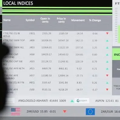 Johannesburg Stock Exchange reports stable performance for early 2024 amid challenges