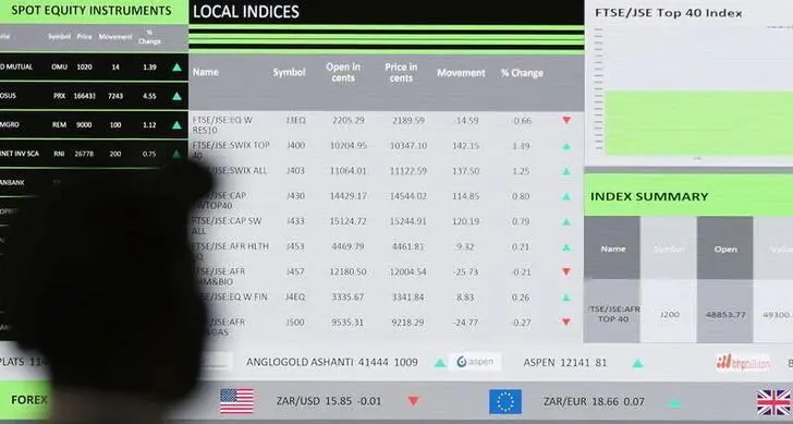 Stocks jump on technology boost; South Africa, India in focus