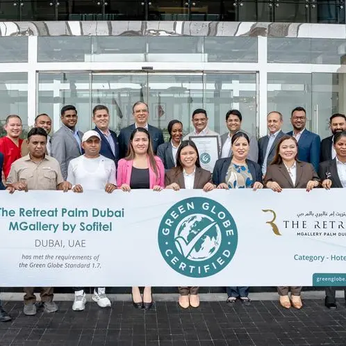 MGallery The Retreat Palm Dubai achieves Green Globe Certification