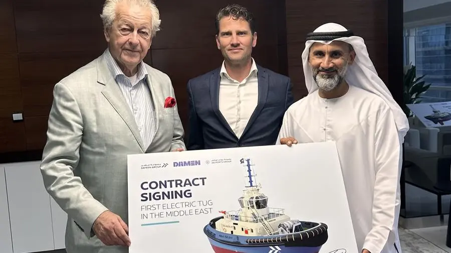 ‘SAFEEN’ trials first electric tug in Middle East for Marine Services fleet