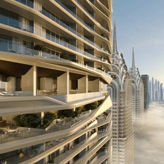 Mered, Pininfarina unveil 66-floor Dubai tower at Mipim expo